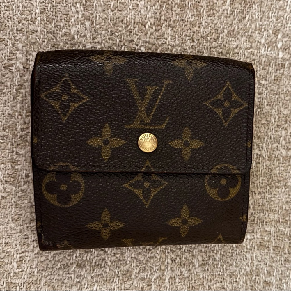 Louis Vuitton Monogram Elise Trifold Wallet